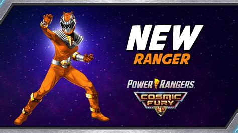Power Rangers Cosmic Fury Has New Orange Ranger Youtube