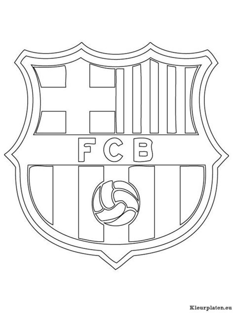 Futbol club barcelona, commonly known as barcelona and familiarly as barça, is a professional football club, based in barcelona (catalonia), spain. Fc barcelona kleurplaat 2025 kleurplaat