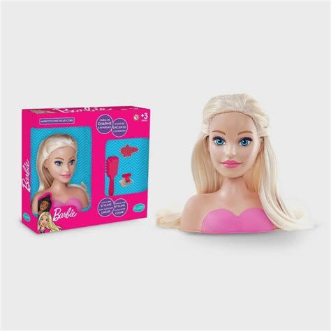 Boneca Barbie Busto Mini Styling Head Licenciado Mattel Pupee Brinquedos Submarino