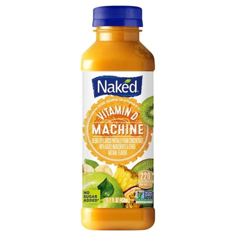 Naked Juice Plus Sunshine W Vitamin D Juice Fluid Plastic Bottle Oz From Lucky