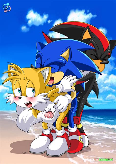 rule 34 anthro blue fur fur furry furry tail hedgehog male male only mammal multiple males