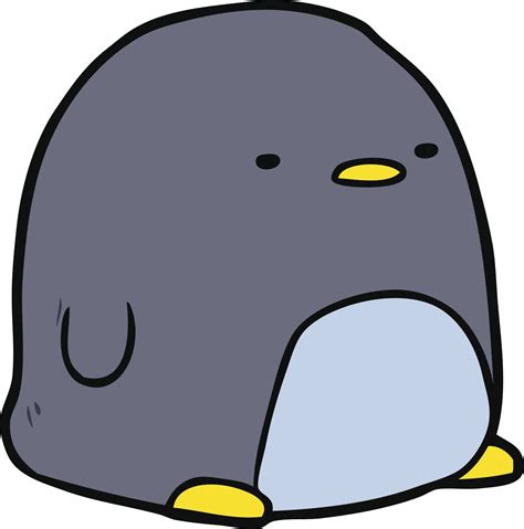 Simple Cute Kawaii Nursery Animal Cartoon Penguin Vinyl