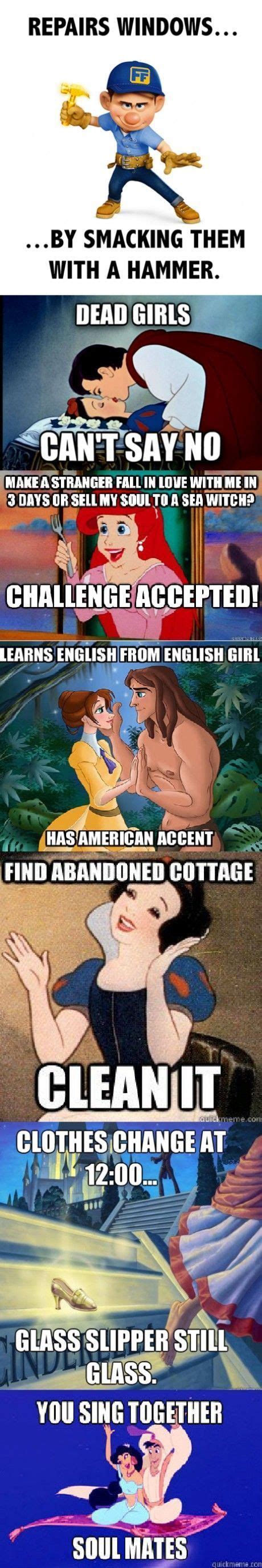 Disney Logic Funny Disney Memes Disney Funny Disney Jokes