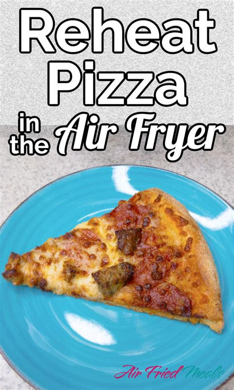 The thin pizza crust will take a shorter time to reheat than the thicker one. How to Reheat Leftover Pizza in the Air Fryer - Air Fried ...