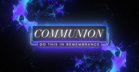Deep Glow Communion Motion Video Background