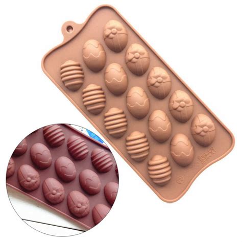 Take a chef's knife, an offset spatula, or a bench scraper, and run it across the top of the mold, removing any excess chocolate from the top. 1pc Cake Mold Soap Easter Egg Flexible Silicone Mold Mould ...