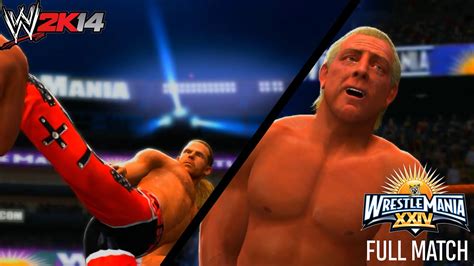 FULL MATCH WWE 2K14 Shawn Michaels Vs Ric Flair CAREER ENDING MATCH