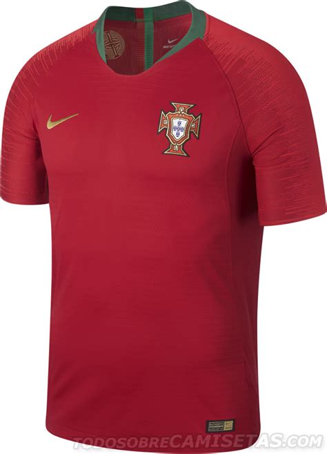 When germany lifted the world cup in 2014, they did so in two very good kits. Portugal 2018 World Cup Nike Kits - Todo Sobre Camisetas