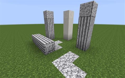 Granite Andesite Diorite Pillars Variants On Quartz Pillars Better