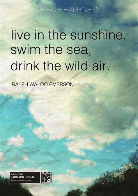 Venkatareddy 4,463 books view quotes : Live in the sunshine, swim the sea, drink the wild air ...