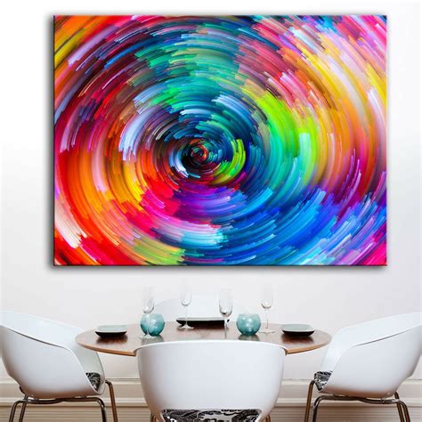 1 Panel Hd Colorful Abstract Canvas Prints Painting Canvas Wall Art