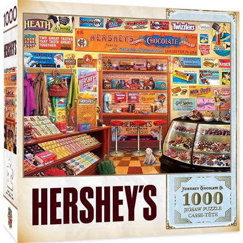Hersheys Candy Shop 1000 Piece Jigsaw Puzzle Jigsaw Puzzles Puzzle