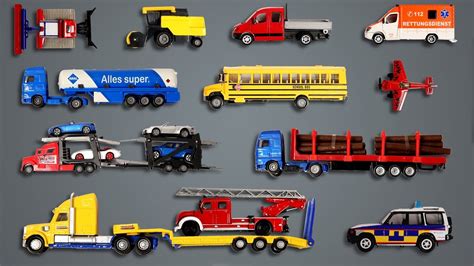 Street Vehicles Toys For Kids Teach Vehicles To Children Youtube