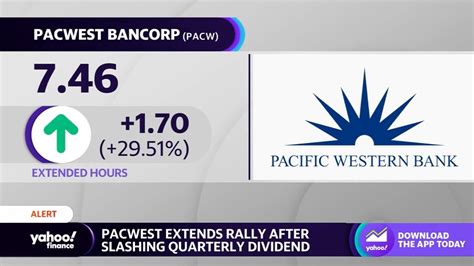 Pacwest Bancorp Stock Rises Leads Regional Bank Rally Youtube