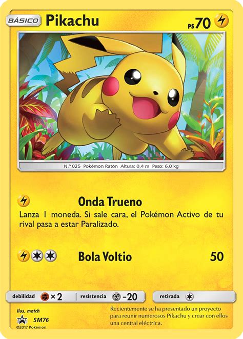 When pichu plays with others, it may short out electricity with another pichu, creating a shower of sparks. Pikachu (SM Promo 4 TCG) - WikiDex, la enciclopedia Pokémon