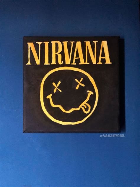 Nirvana ×͜× Nirvana Poster Wall Collage Painting