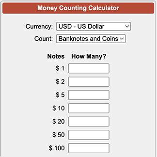 Money Calculator