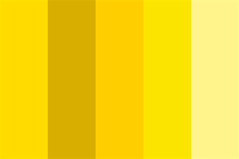 Yellow And Grey Color Palette