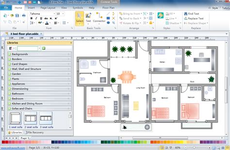 Floor Plan Design Software Helps You Draw The Plan Of Your House And