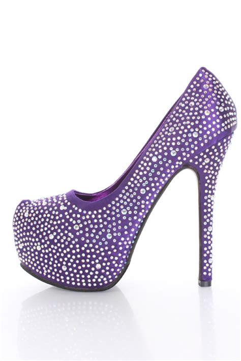 Purple Stiletto Heels Fashionate Trends