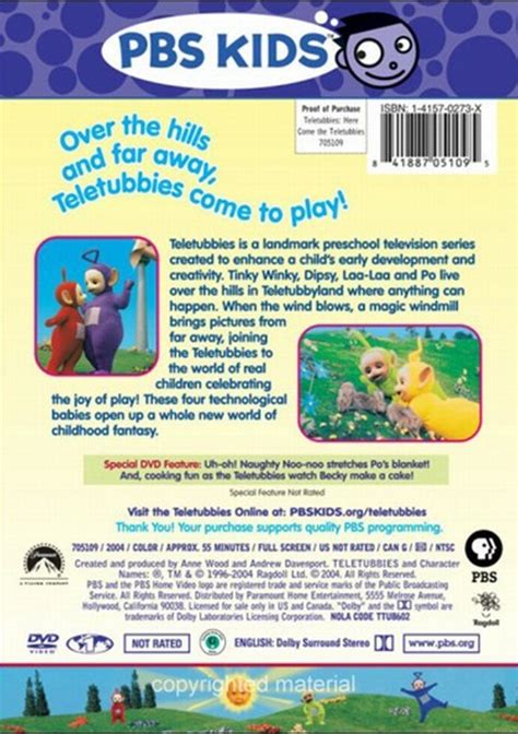 Teletubbies Here Come The Teletubbies Dvd 2004 Dvd Empire