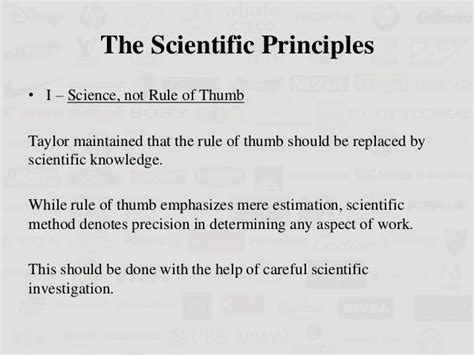 He started the scientific management movement, and he and his associates were the first people to study the work process scientifically. Principles of Scientific Management by FW Taylor and ...