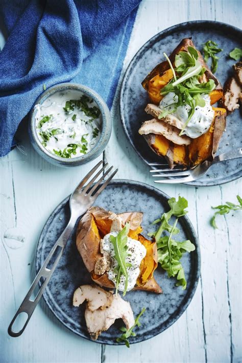 Zoete aardappel met kip Recept