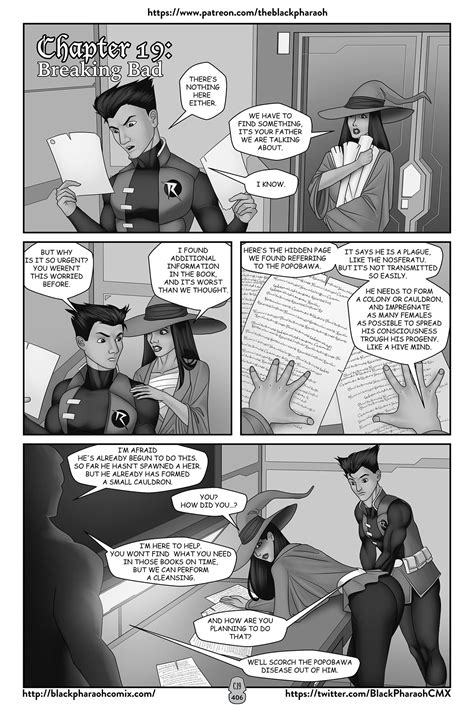 Page 406 Black Pharaoh Comix