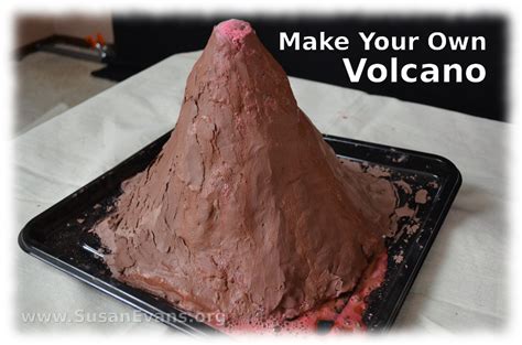 Make Your Own Volcano Susans Homeschool Blog Susans Homeschool Blog