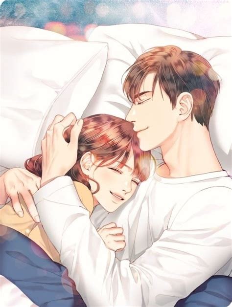 Anime Couple Sleeping Together Anime Manga Ren Artist Beautiful
