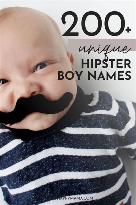 200 Hipster Boy Names Cool And Unique