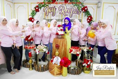 Sebelum ini hafiz hamidun telah mengumumkan beliau bakal menamatkan zaman bujangnya dengan seorang ibu tunggal pada bulan mei tahun ini dan majlis pernikahannya akan diadakan sebelum bulan ramadhan. 33 FOTO - SUASANA 'THE BRIDESMAIDS LUNCHEON' BAKAL ISTERI ...