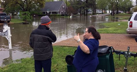 Homes Flooded In Mississippi Delta