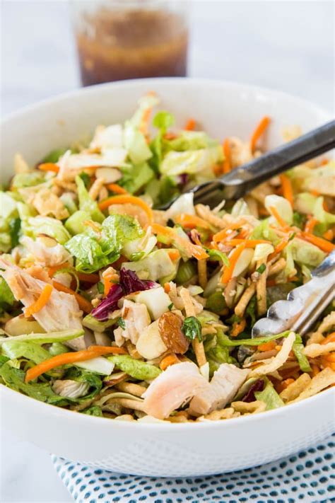 Chinese Chicken Salad Recipe Food Fanatic