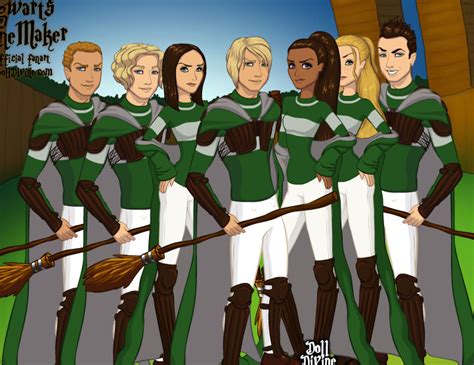 Hpnext Gen The Slytherin Quidditch Team By Airbender01 On