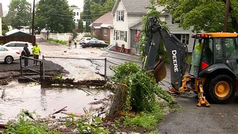 Roads In Mass Buckle Under Flooding Triggered By Heavy Rain