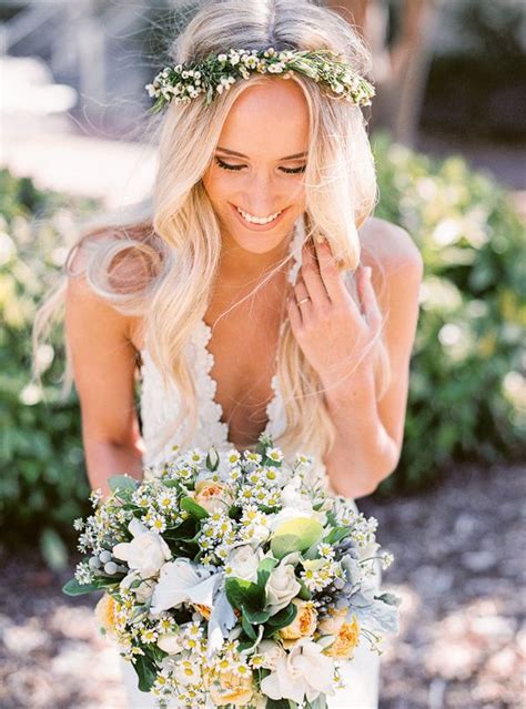 15 Of The Dreamiest Floral Crowns For Brides Weddingsonline