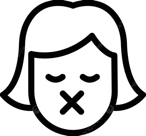 Female Shut Up Up Close Vector Shut Up Up Close Png And Vector With