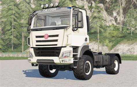 Fs19 Tatra Phoenix T158 4x41 2018 Fs 19 Trucks Mod Download