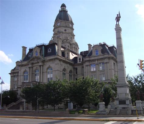 Vigo County Courthouse Terre Haute Indiana This Ornate Flickr