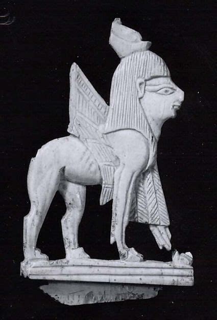 Plaque With Winged Sphinx Assyrian Neo Assyrian Metropolitan