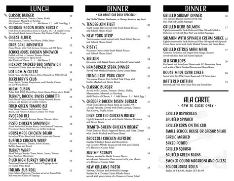 313 Franklin - Cocktails and Kitchen menu in South Hill, Virginia, USA