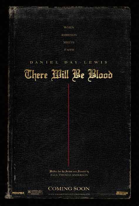Jahrhunderts sein glück als schürfer auf der suche nach silber, doch er entdeckt bei der harten arbeit eines tages eine ölquelle. There Will Be Blood (#1 of 5): Extra Large Movie Poster ...