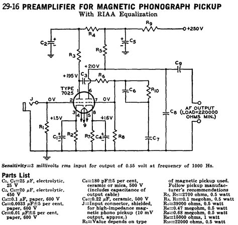 Tube Preamp Schematic