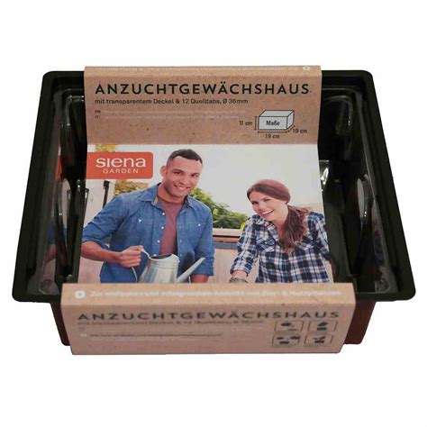 Mini-Gewächshaus inkl12 Tabs +Anzuchthaube Pflanzen Garten ...