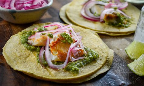 Baja fish taco recipe new york times. Fish Tacos with Roasted Corn & Cilantro Salsa