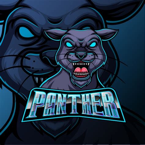 Premium Vector Panther Mascot Sports E Sport Logo Design