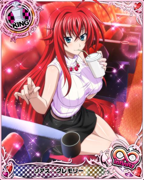 Dxd Card Rias Gremory By Wiinterchen On Deviantart