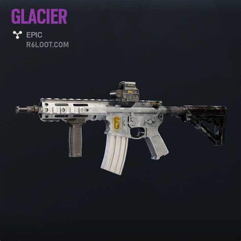 Selling Rainbow Six Siege Glacier Universal Skin Code Epicnpc