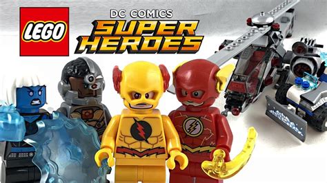 Lego Justice League Speed Force Freeze Pursuit 2018 Set 76098 Youtube